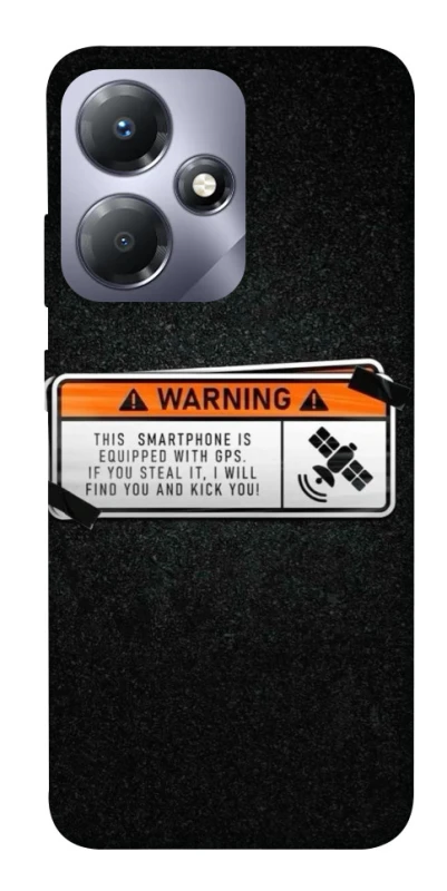 Чохол на Infinix Hot 30i Warning фото 1 з 1