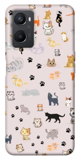 Чохол на Oppo A96 Cat style ver.1 фото 1 з 1
