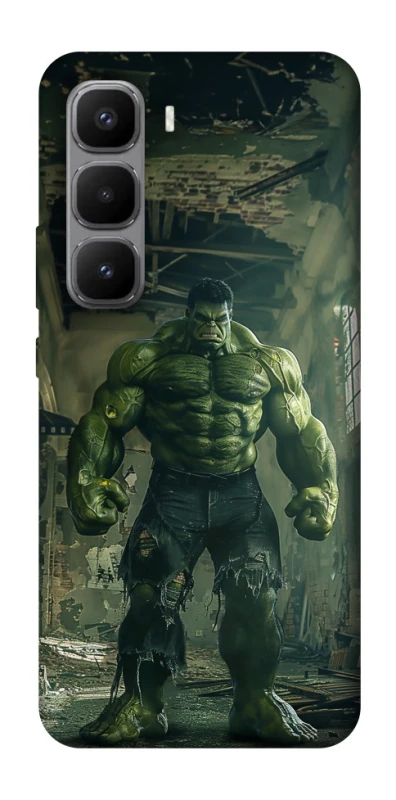 Чохол на Infinix Hot 60 Pro+ Angry Hulk фото 1 з 1