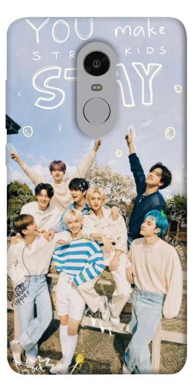 Чехол на Xiaomi Redmi Note 4X / Note 4 (Snapdragon) Stray Kids One Team фото 1 из 1
