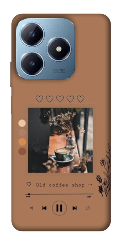 Чохол на Realme C63 Coffee player фото 1 з 1