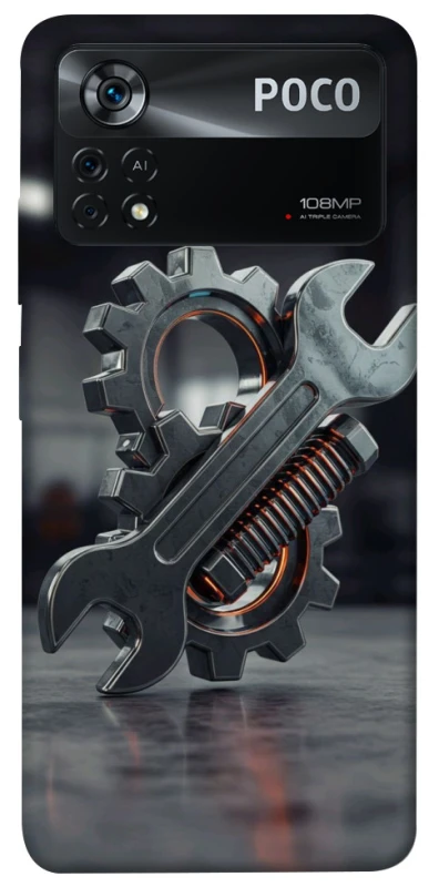 Чохол на Xiaomi Poco X4 Pro 5G Mechanic фото 1 з 1