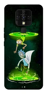 Чохол на TECNO Camon 16 SE Rick and Morty фото 1 з 1