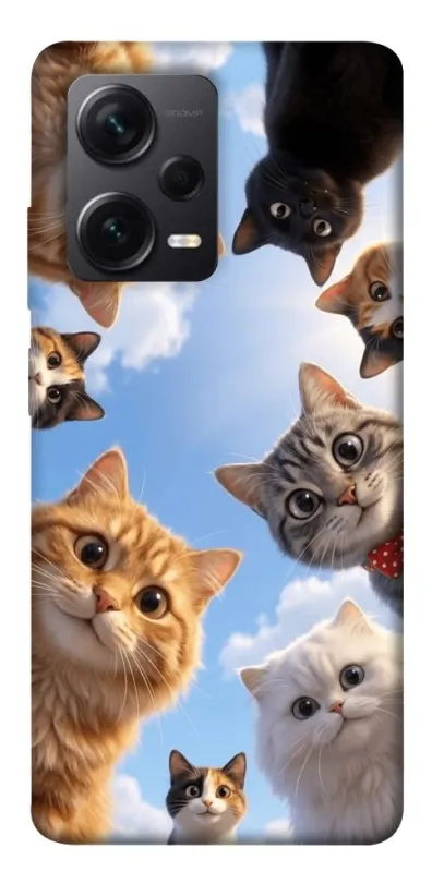 Чехол на Xiaomi Redmi Note 12 Pro 5G Cats фото 1 из 1