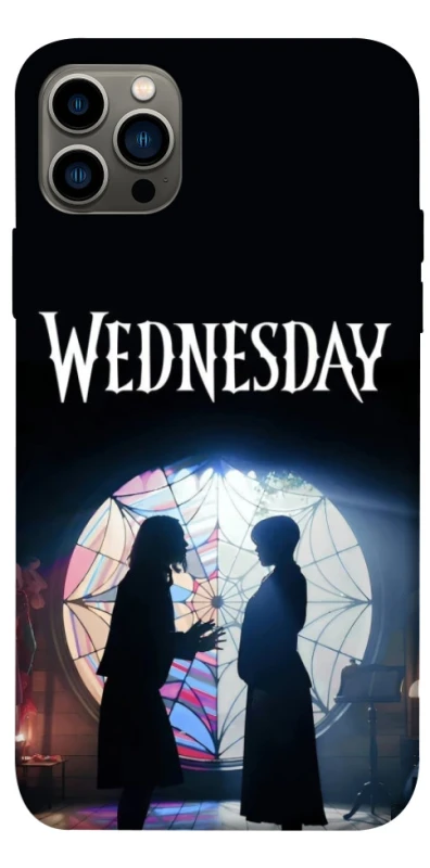 Чехол на Apple iPhone 12 Pro (6.1") Wednesday & Enid фото 1 из 1