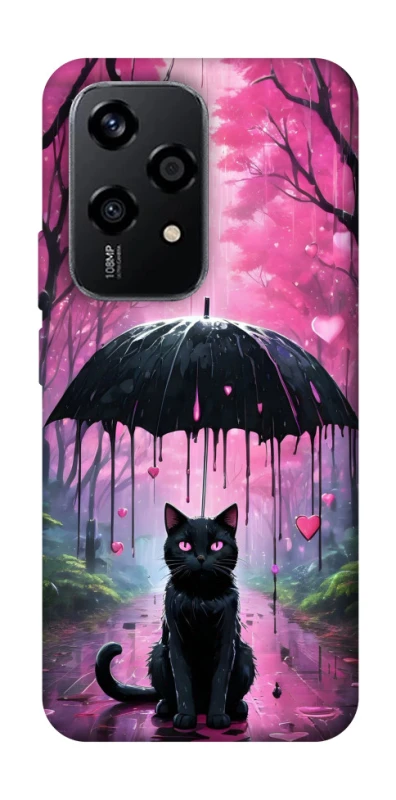 Чохол на Honor 200 Lite Black cat фото 1 з 1
