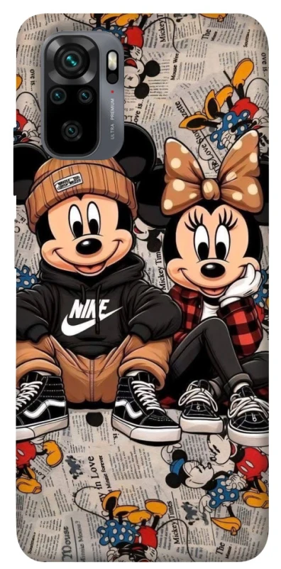 Чехол на Xiaomi Redmi Note 10 / Note 10s Miki & Mini фото 1 из 1