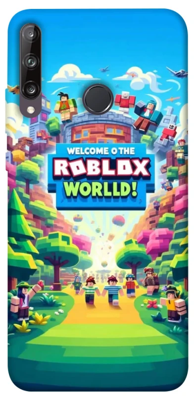 Чехол на Huawei P40 Lite E Roblox World фото 1 из 1