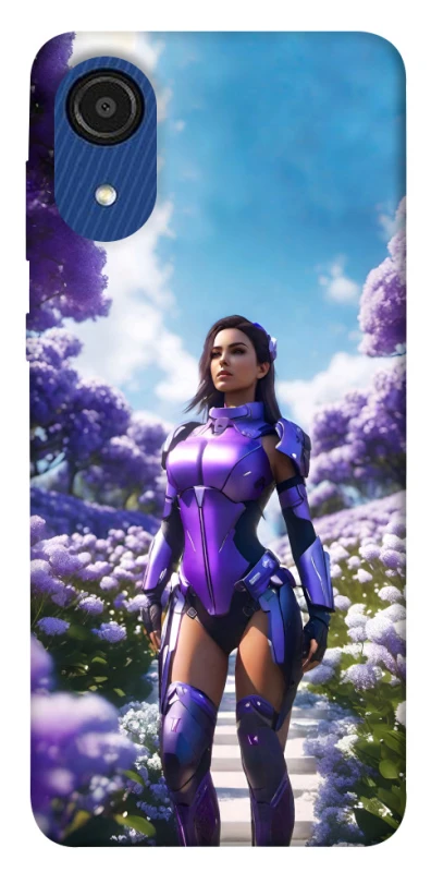 Чохол на Samsung Galaxy A03 Core Cyber space girl ver.4 фото 1 з 1