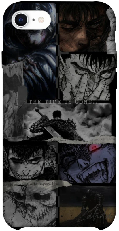 Чохол на Apple iPhone SE (2020) Berserk collage ver.3 фото 1 з 1