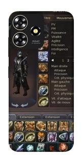 Чохол на ZTE Blade A73 4G Character Menu ver.1 фото 1 з 1