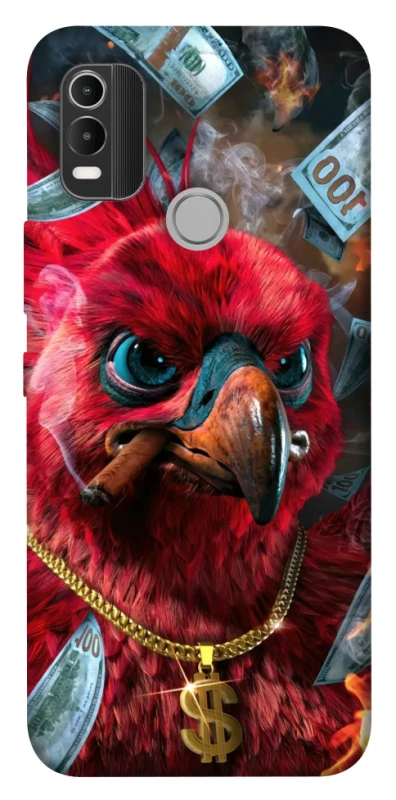 Чехол на Nokia C21 Plus Попугай фото 1 из 1