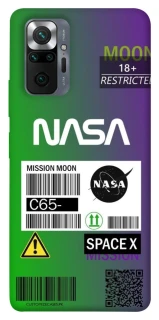 Чохол на Xiaomi Redmi Note 10 Pro NASA ver.2 фото 1 з 1