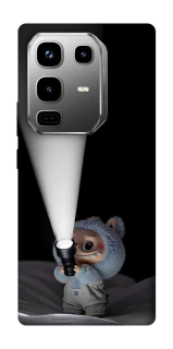 Чохол на Infinix Note 50 Pro Labubu with flashlight ver.3 фото 1 з 1