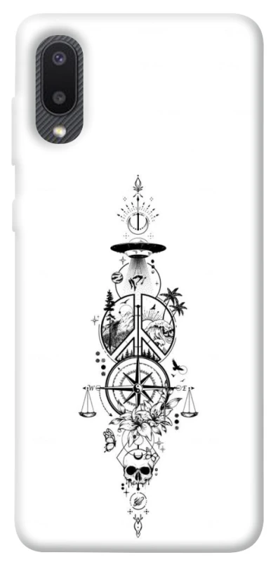 Чохол на Samsung Galaxy A02 Tattoo ver.7 фото 1 з 1