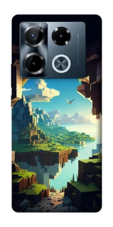 Чохол на Infinix Note 40 Pro 4G Minecraft sunrise фото 1 з 1