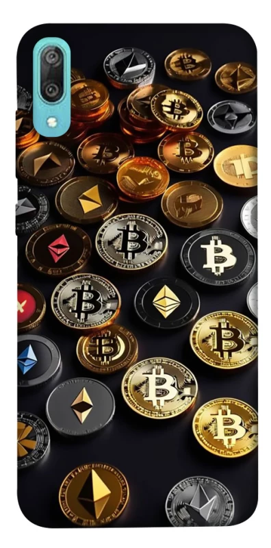 Чехол на Huawei Y6 Pro (2019) Many coins фото 1 из 1