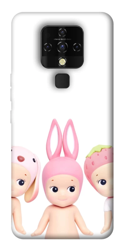 Чехол на TECNO Camon 16 SE Pink Pals фото 1 из 1