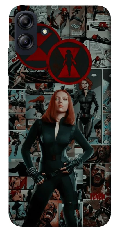 Чехол на Samsung Galaxy A04e Black Widow фото 1 из 1