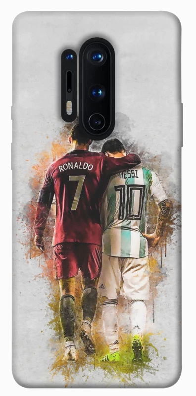 Чохол на OnePlus 8 Pro Ronaldo та Messi фото 1 з 1