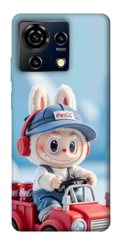 Чехол на ZTE Blade V50 Vita Labubu in the car фото 1 из 1