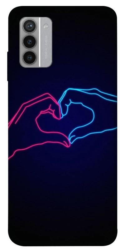 Чохол на Nokia G42 Neon love фото 1 з 1