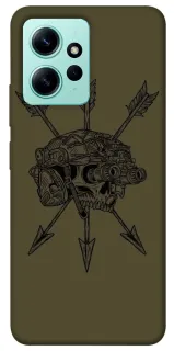Чохол на Xiaomi Redmi Note 12 4G Mil skull фото 1 з 1