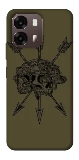 Чохол на Oppo A6 Mil skull фото 1 з 1
