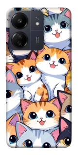 Чехол на Xiaomi Redmi 13C Cute Cat v2 фото 1 из 1