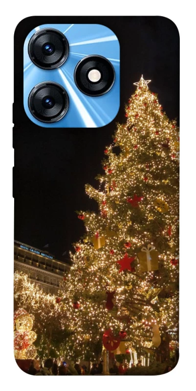 Чехол на TECNO Spark 10 Новогодний v34 фото 1 из 1