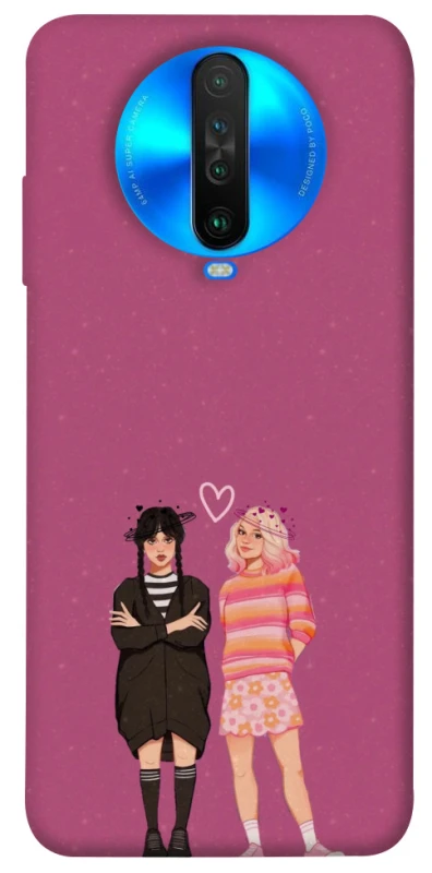 Чехол на Xiaomi Poco X2 Raven & Rainbow Wednesday фото 1 из 1