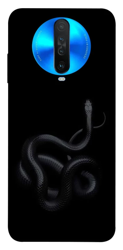 Чохол на Xiaomi Redmi K30 Black snake фото 1 з 1