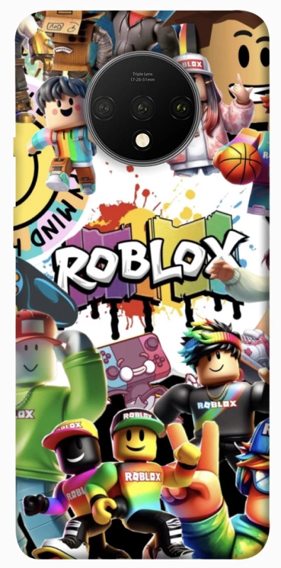 Чохол на OnePlus 7T Roblox Characters Collage фото 1 з 1