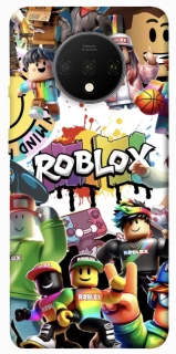 Чохол на OnePlus 7T Roblox Characters Collage фото 1 з 1