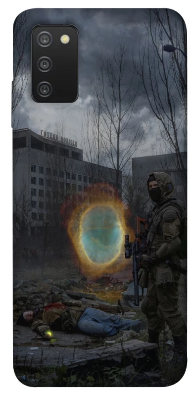 Чохол на Samsung Galaxy A03s Сталкер v6 фото 1 з 1