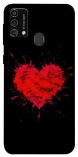 Чехол на Samsung Galaxy M21s Splash heart фото 1 из 1