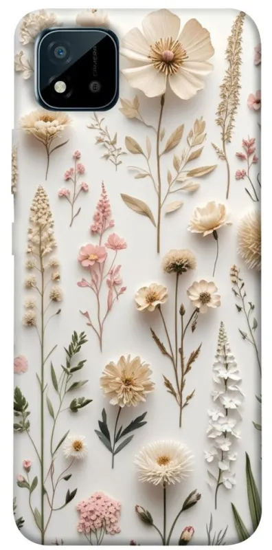 Чохол на Realme C11 (2021) Floral design ver.1 фото 1 з 1