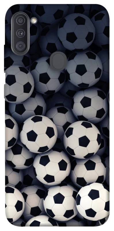 Чохол на Samsung Galaxy A11 Футбольні м'ячи фото 1 з 1