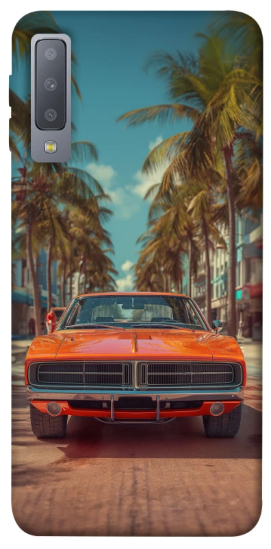 Чехол на Samsung A750 Galaxy A7 (2018) Tropical car фото 1 из 1