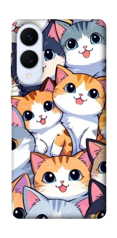 Чехол на Samsung Galaxy S25 Edge Cute Cat v2 фото 1 из 1