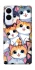 Чехол на Samsung Galaxy S25 Edge Cute Cat v2 фото 1 из 1
