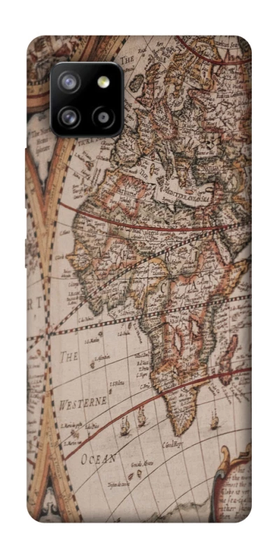 Чехол на Samsung Galaxy A42 5G Карта путешествий фото 1 из 1