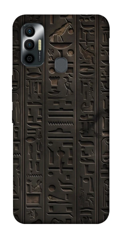 Чохол на TECNO Spark 7 Hieroglyphs фото 1 з 1