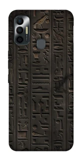 Чехол на TECNO Spark 7 Hieroglyphs фото 1 из 1
