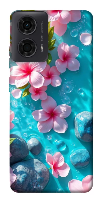 Чохол на Motorola Moto G24 Flowers v19 фото 1 з 1