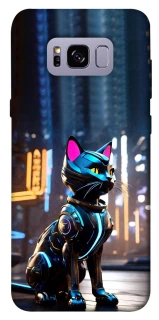 Чохол на Samsung G955 Galaxy S8 Plus Cyber cat фото 1 з 1