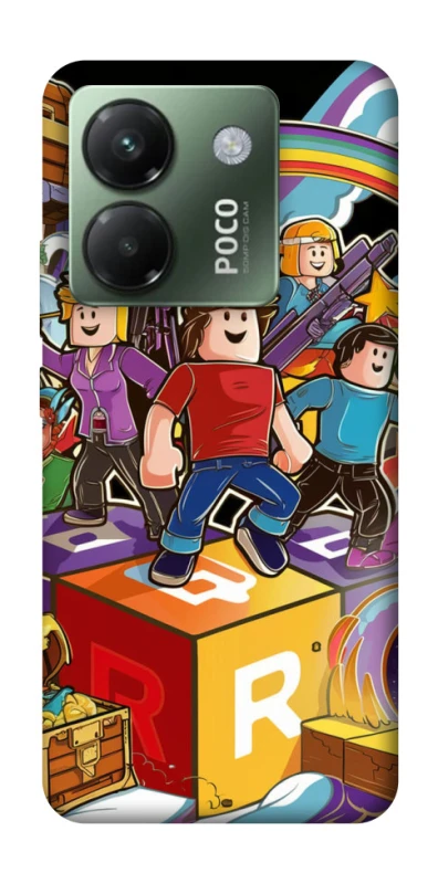 Чохол на Xiaomi Poco M7 pro 5G Roblox family фото 1 з 1