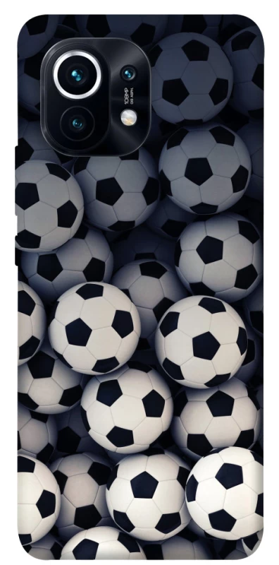 Чехол на Xiaomi Mi 11 Футбольные мячи фото 1 из 1