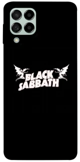 Чехол на Samsung Galaxy M53 5G Black Sabbath logo ver.2 фото 1 из 1