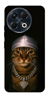 Чехол на TECNO Spark 30 Pro (KL7) Cat in Bling фото 1 Чехол на TECNO Spark 30 Pro (KL7) Cat in Bling фото 1 из 1